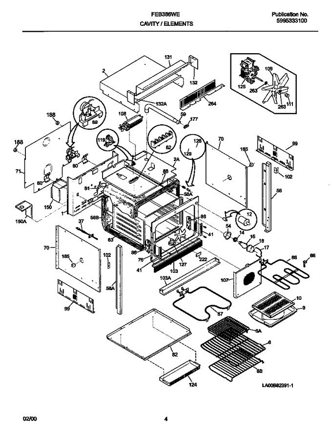 Diagram for FEB386WECH