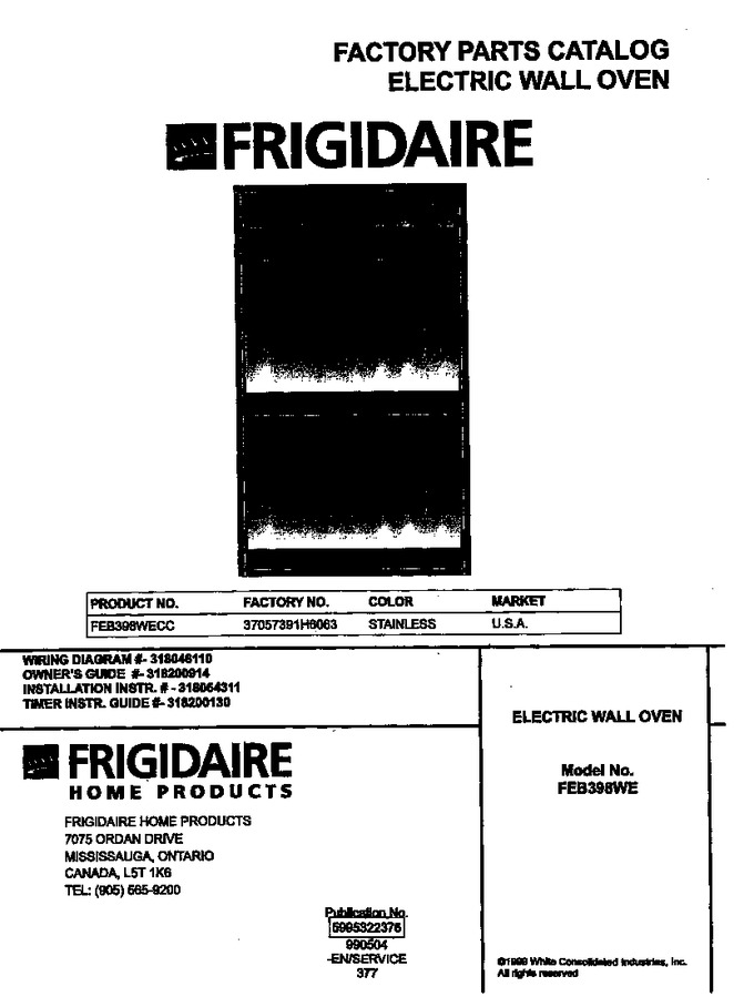 Diagram for FEB398WECC