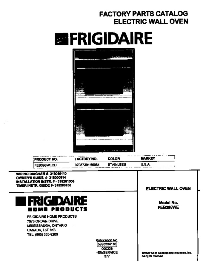 Diagram for FEB398WECD