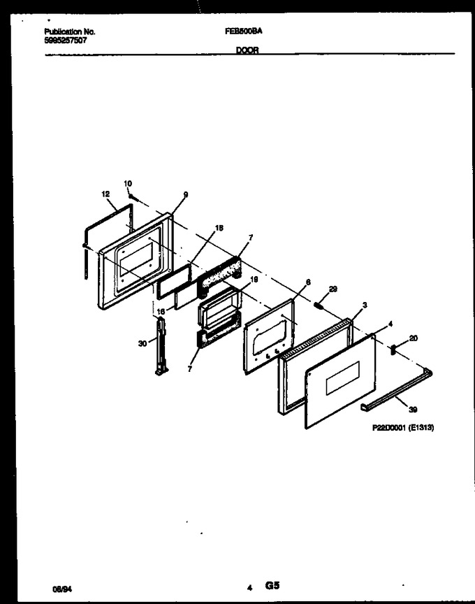 Diagram for FEB500BABD