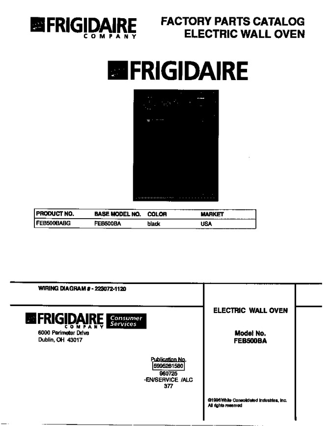 Diagram for FEB500BABG