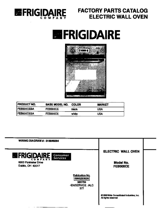 Diagram for FEB500CESA