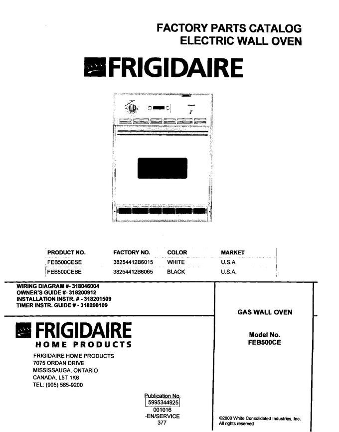 Diagram for FEB500CESE