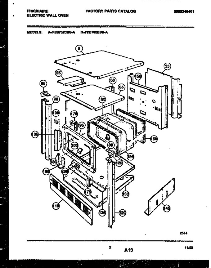 Diagram for FEB702BBBA