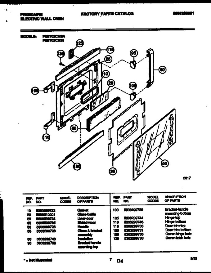 Diagram for FEB702CASA