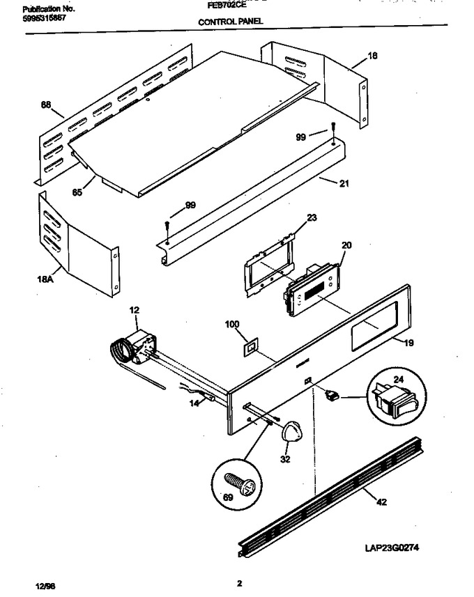 Diagram for FEB702CESF