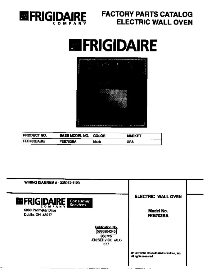 Diagram for FEB703BABG