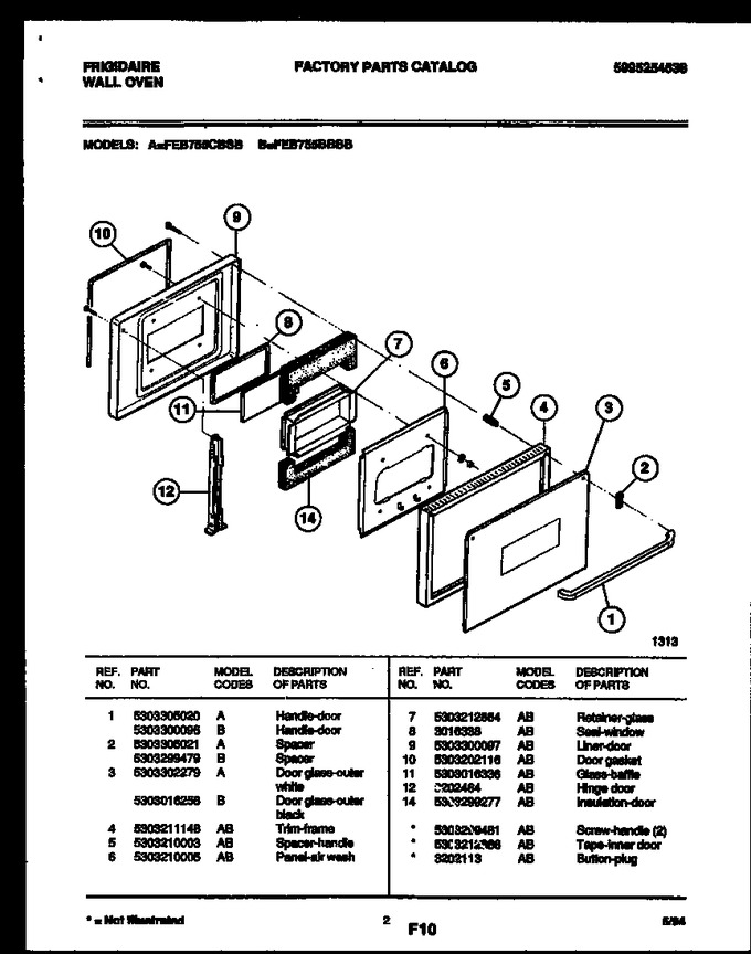 Diagram for FEB755CBSB