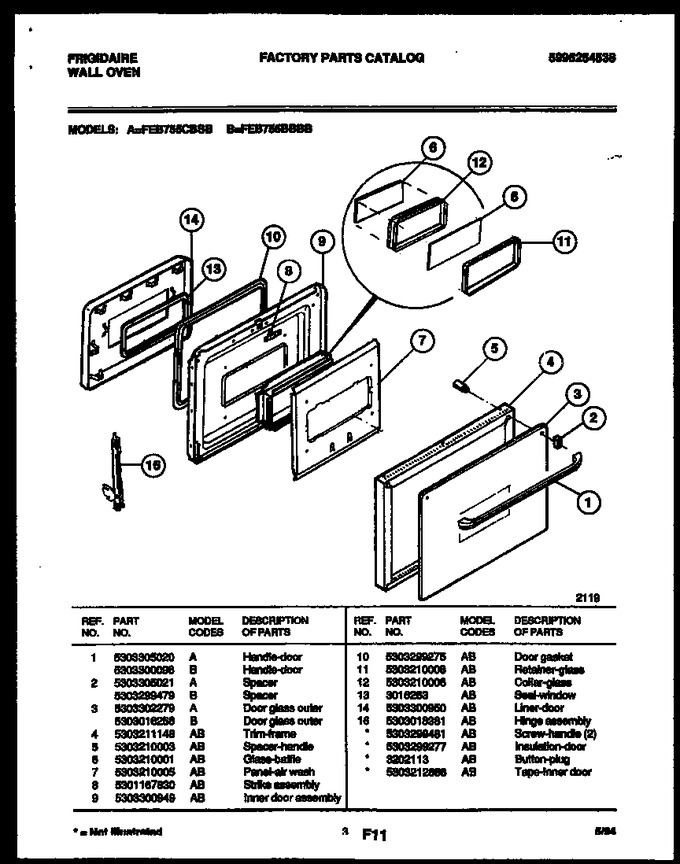 Diagram for FEB755CBSB