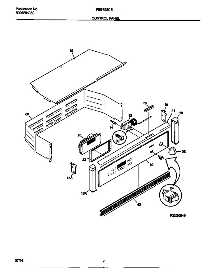 Diagram for FEB755CESA