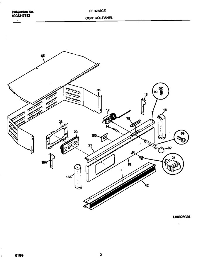 Diagram for FEB755CESF