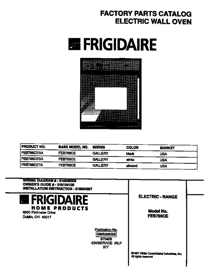 Diagram for FEB786CETA