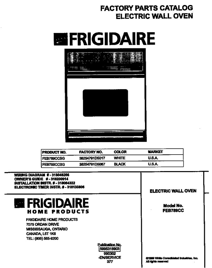 Diagram for FEB789CCSG