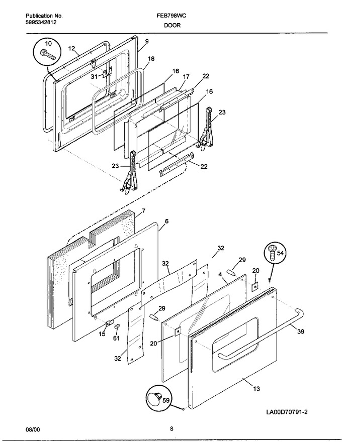 Diagram for FEB798WCCE