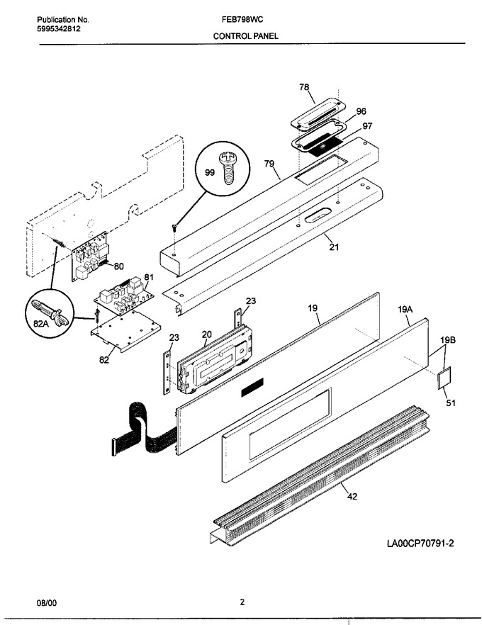 Diagram for FEB798WCCE
