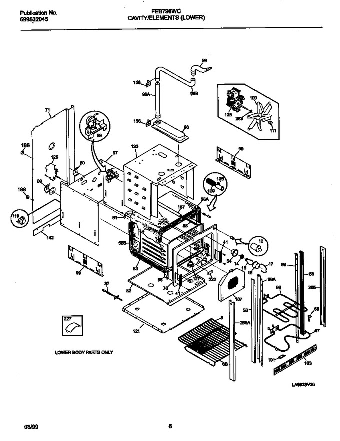 Diagram for FEB798WCCH