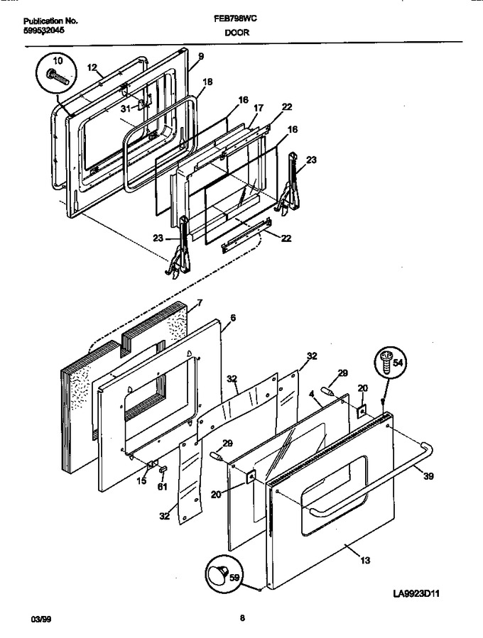 Diagram for FEB798WCCH