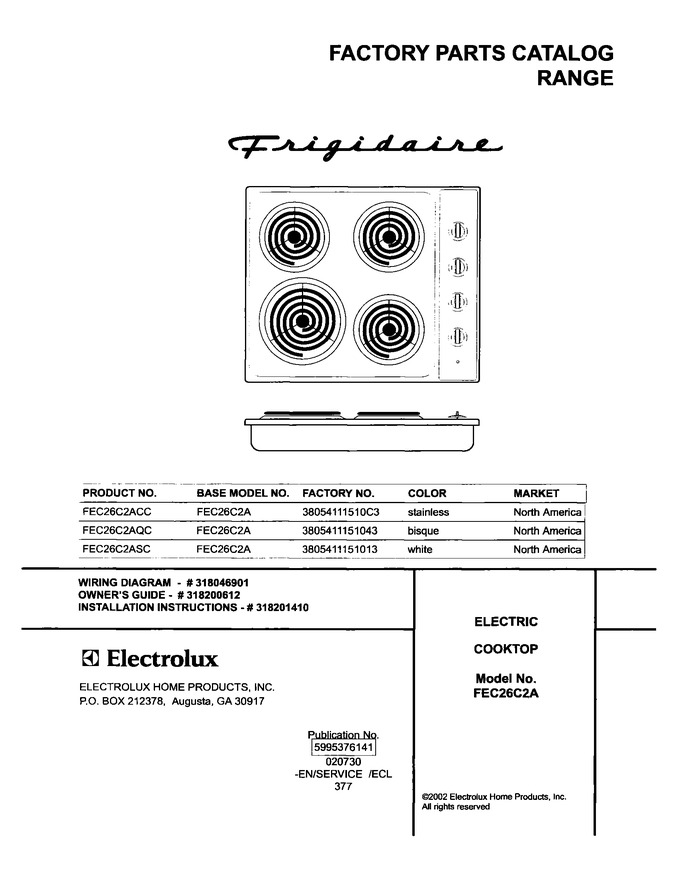 Diagram for FEC26C2ACC