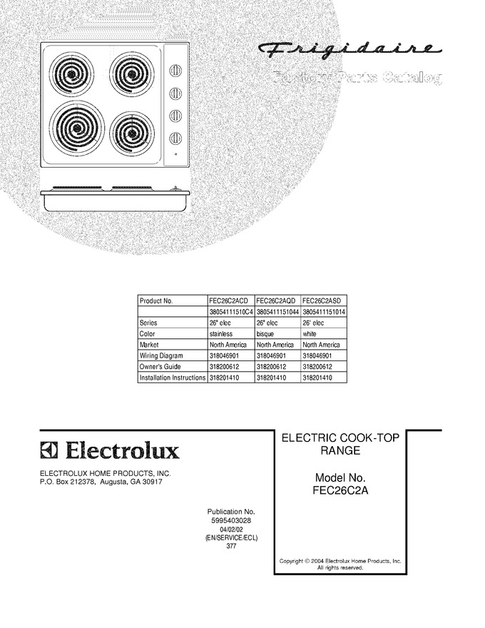 Diagram for FEC26C2AQD