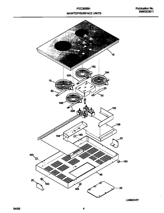 Diagram for FEC3026HSA
