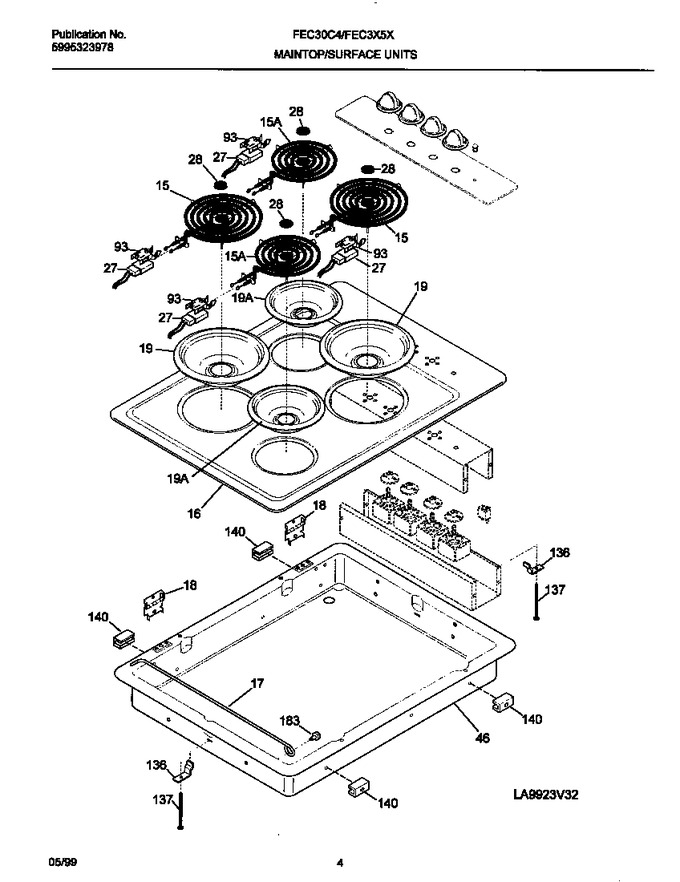 Diagram for FEC30C4HSA