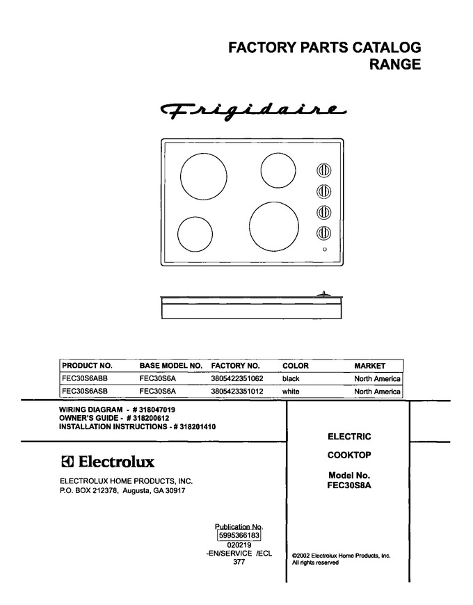 Diagram for FEC30S6ASB
