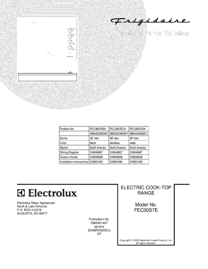 Diagram for FEC30S7EBA