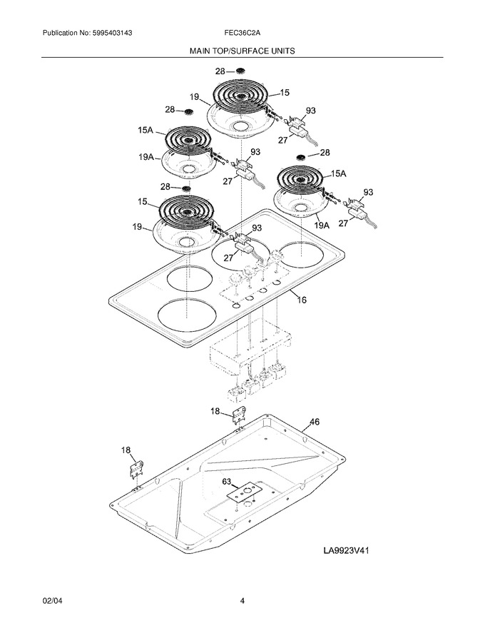 Diagram for FEC36C2AQD