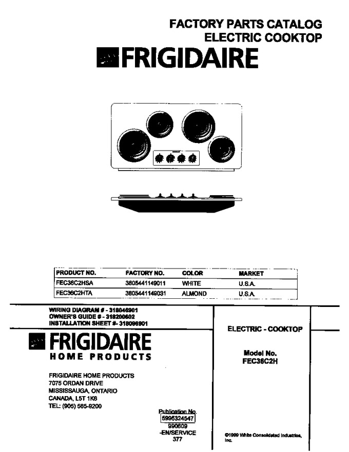 Diagram for FEC36C2HSA