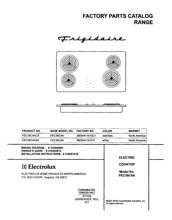 Diagram for FEC36C4ACA