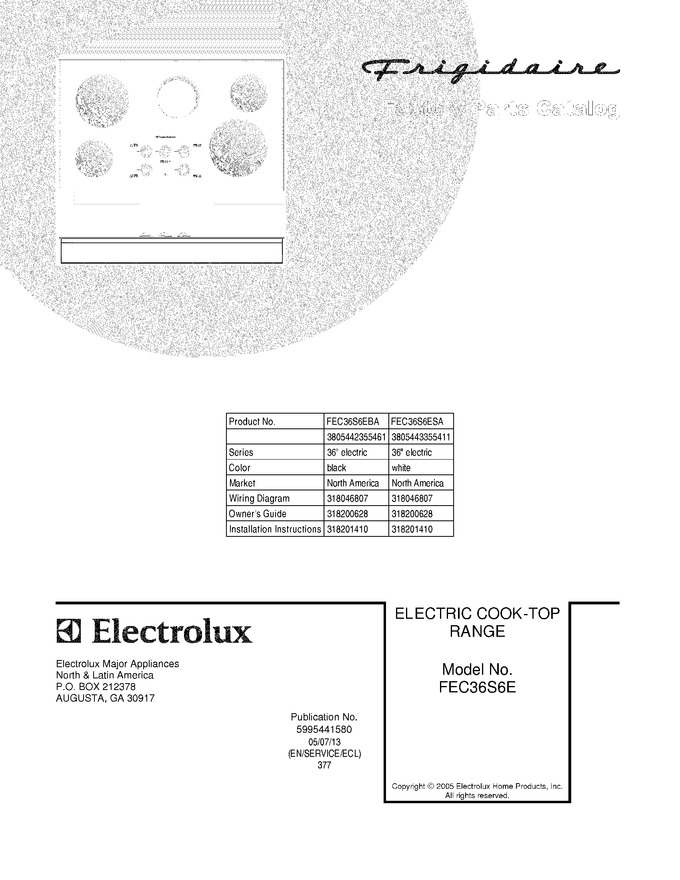 Diagram for FEC36S6EBA