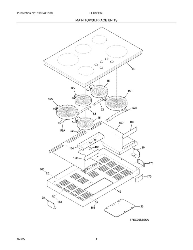 Diagram for FEC36S6ESA