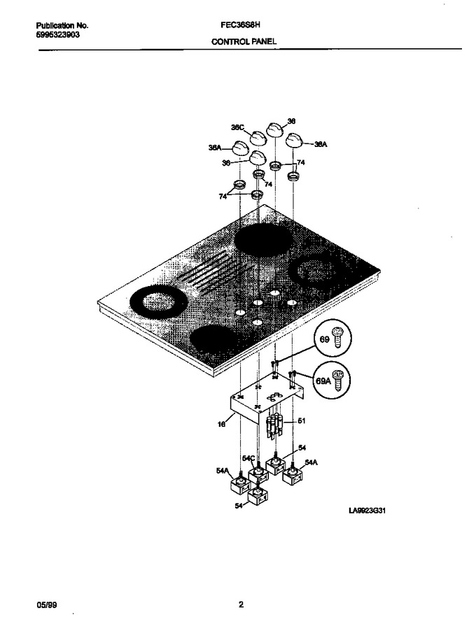 Diagram for FEC36S8HBA