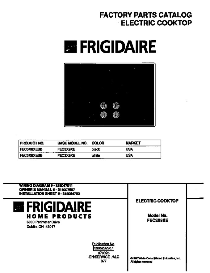 Diagram for FEC3X9XESB