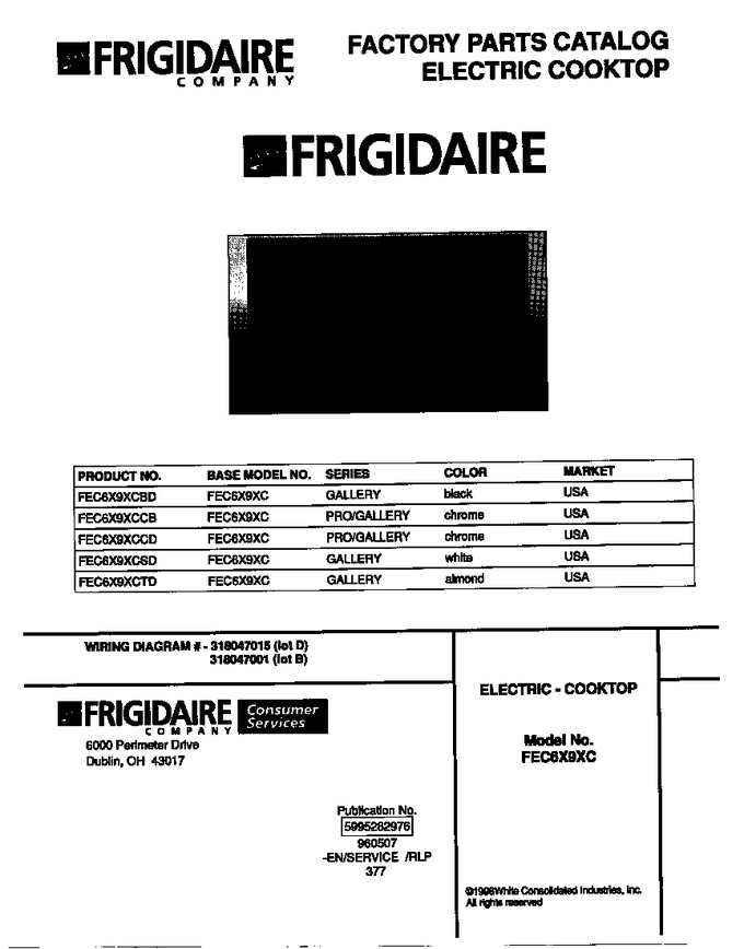 Diagram for FEC6X9XCTD