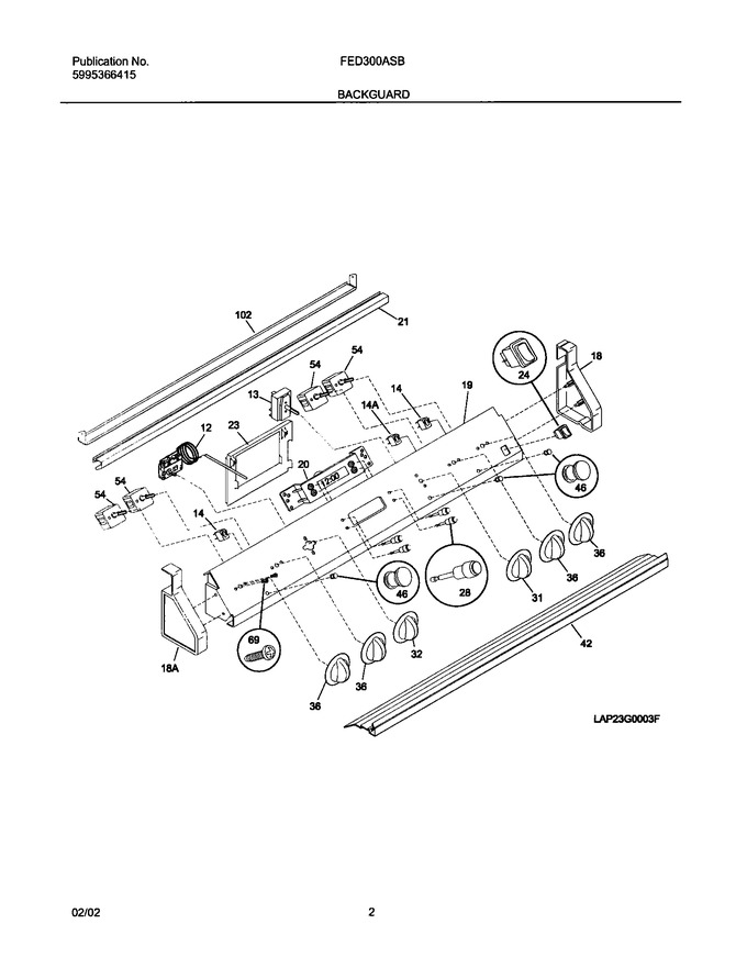 Diagram for FED300ASB