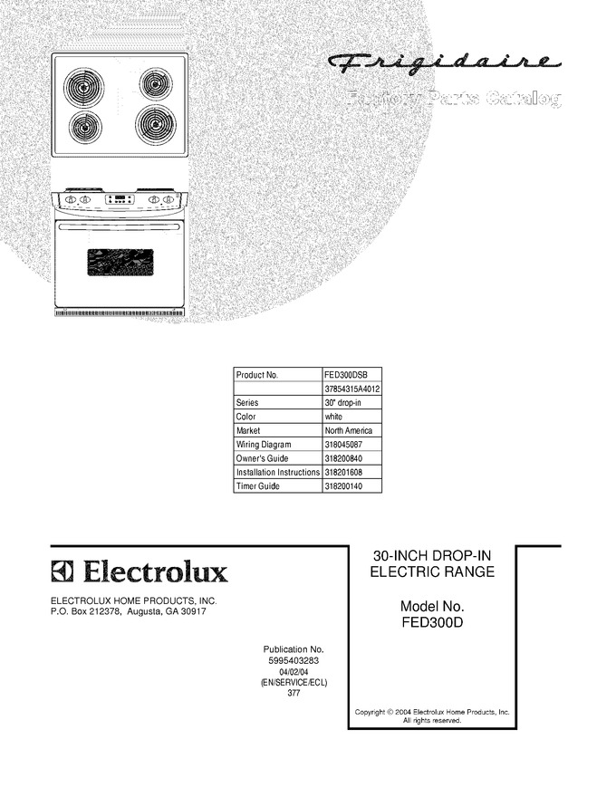 Diagram for FED300DSB