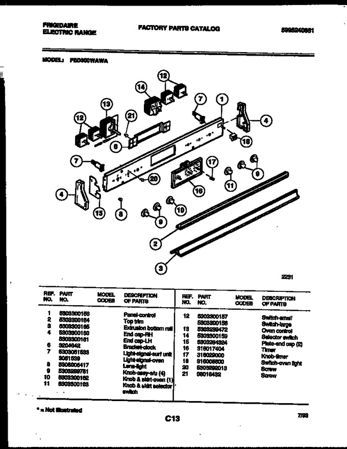 Diagram for FED300WADA