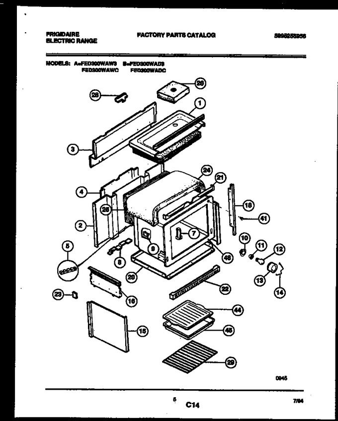Diagram for FED300WAW3