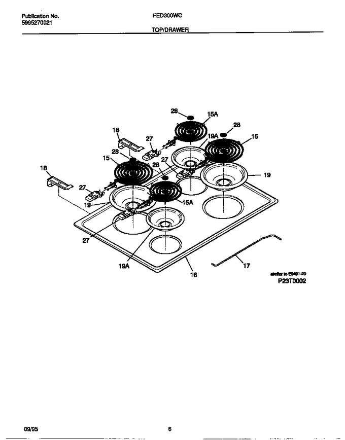 Diagram for FED300WCWA