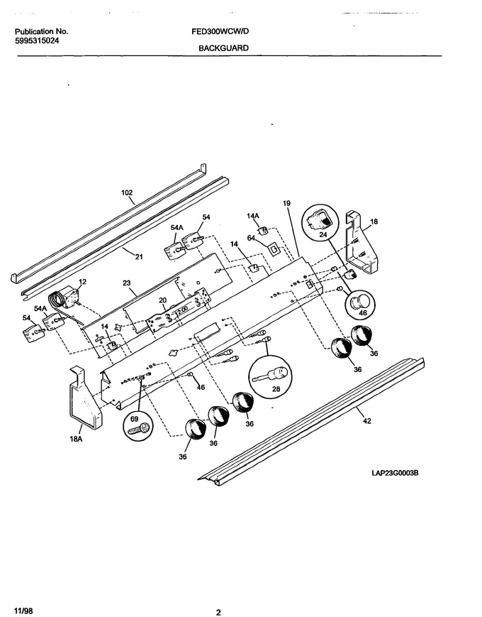 Diagram for FED300WCD5