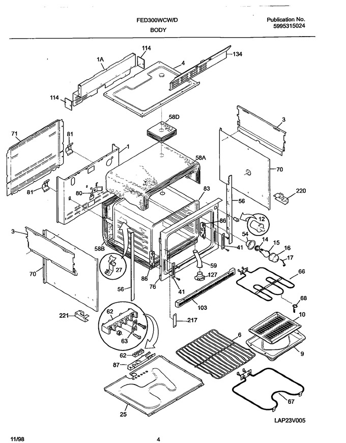 Diagram for FED300WCD3