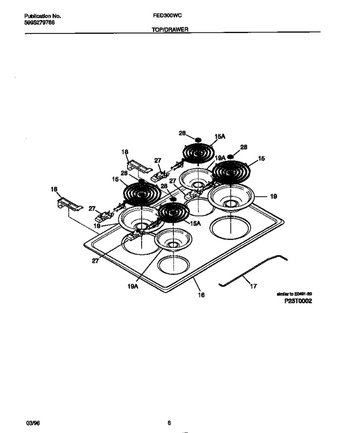 Diagram for FED300WCDD