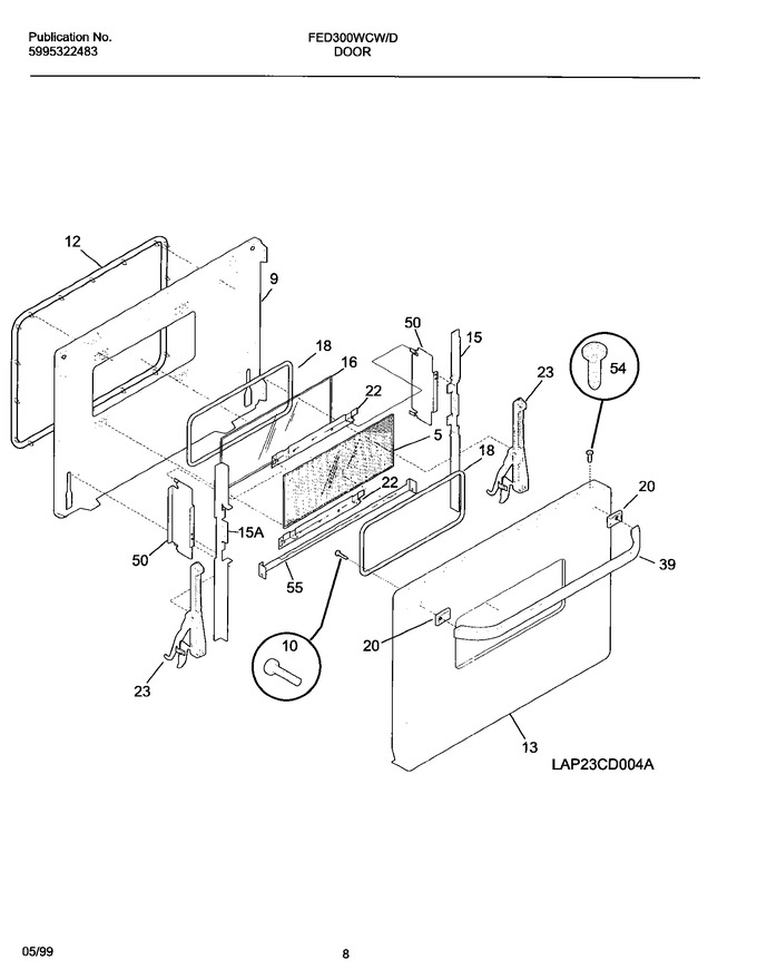 Diagram for FED300WCDF