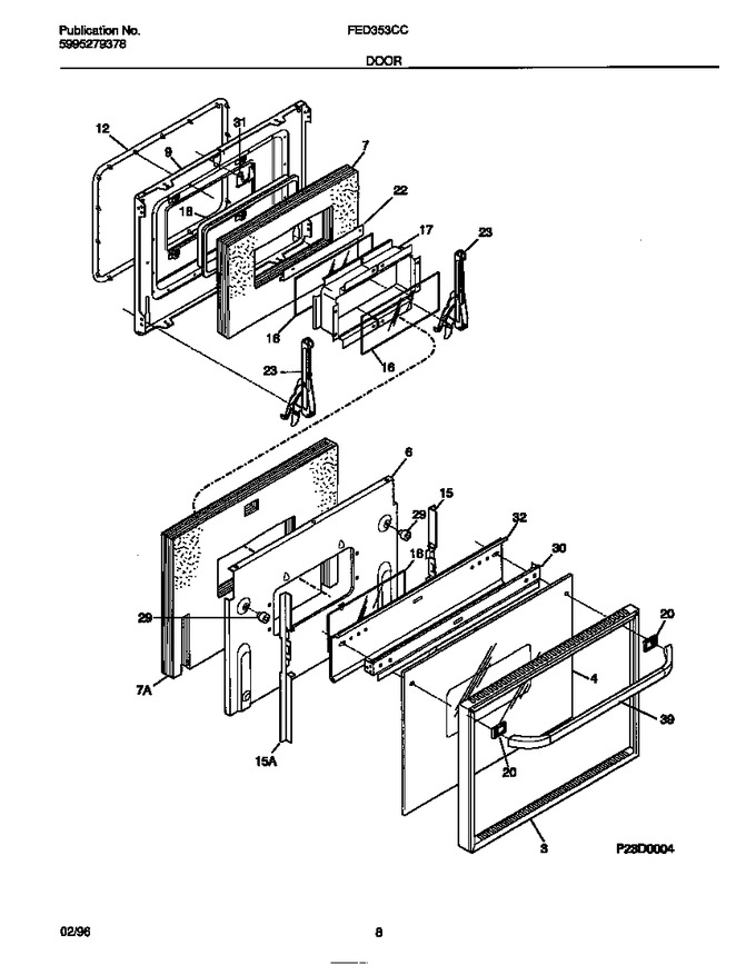 Diagram for FED353CCWD