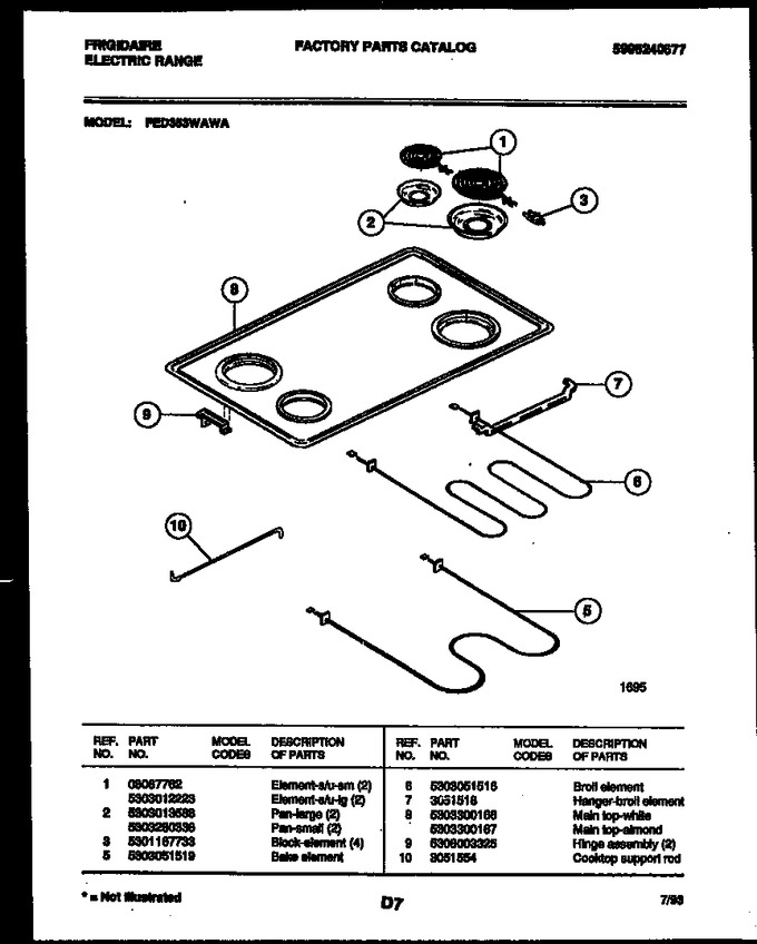 Diagram for FED353WAWA