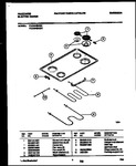 Diagram for 03 - Cooktop And Broiler Parts