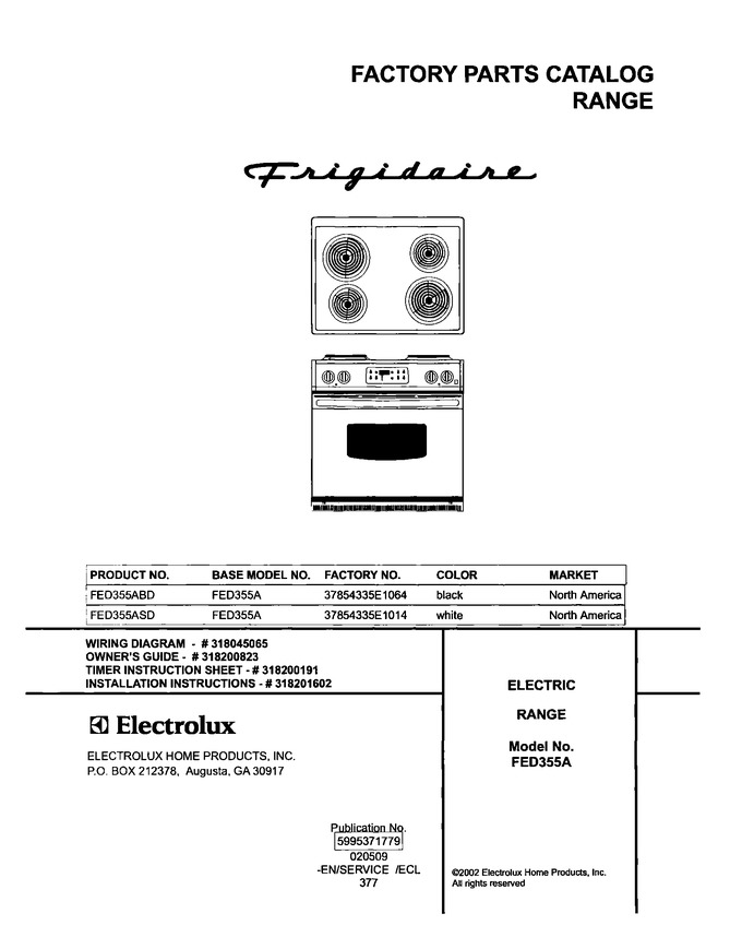 Diagram for FED355ABD