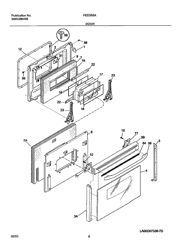 Diagram for FED355ABF
