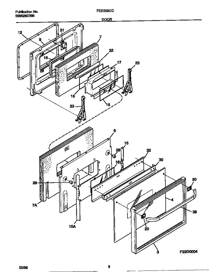 Diagram for FED355CCTE